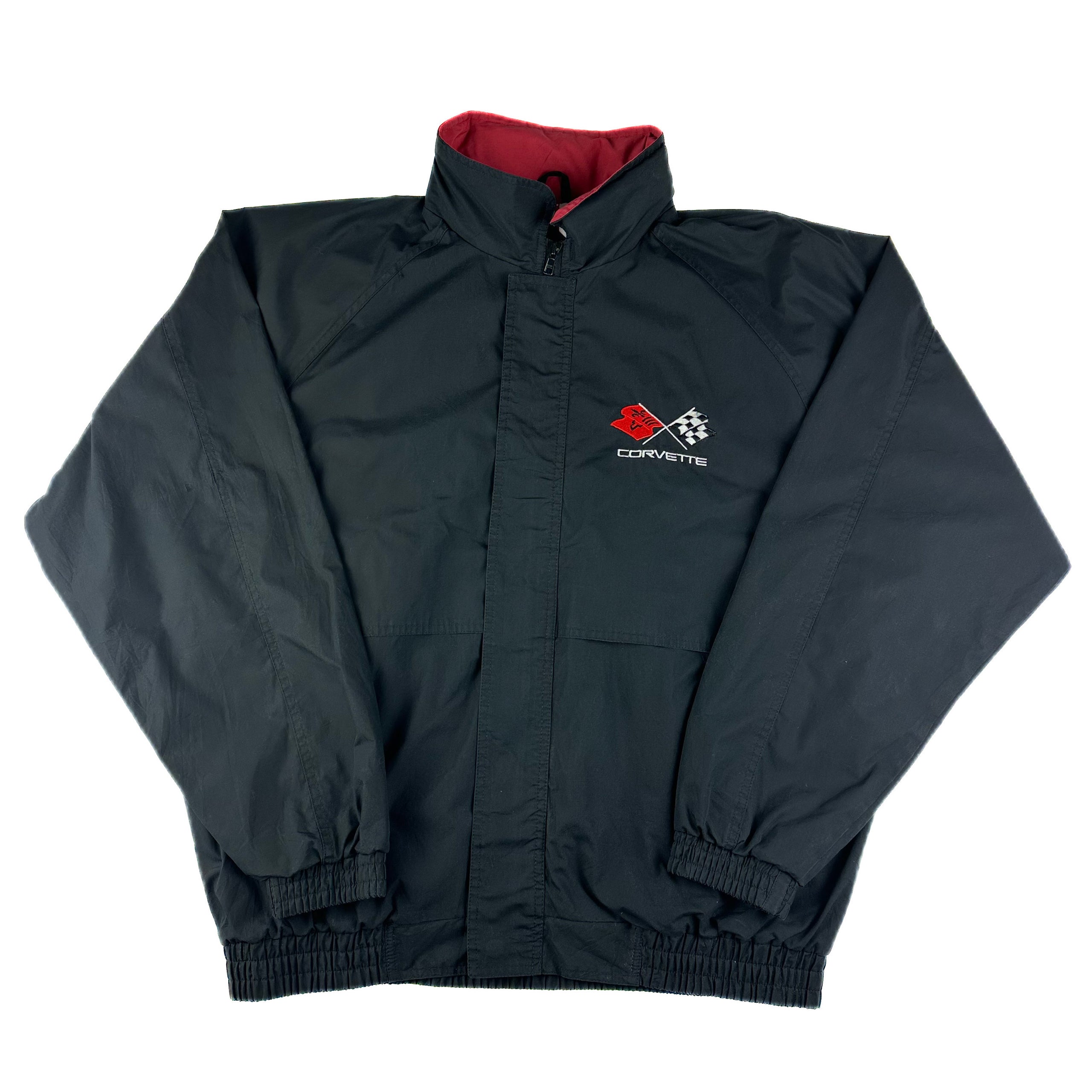 Corvette Racing Black Jacket XL Riley Hells Vintage